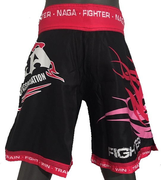 NAGA PINK TRIBAL BOARD SHORTS