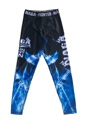 NAGA BLUE FLAME COMPRESSION PANTS