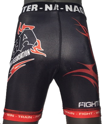 NAGA BLACK TRIBAL COMPRESSION SHORT