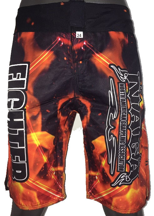 NAGA FLAME BOARD SHORTS