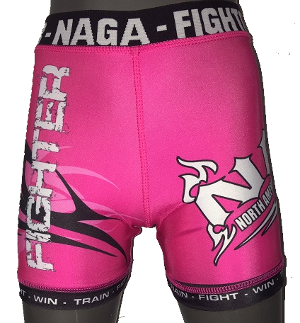 NAGA PINK COMPRESSION SHORTS