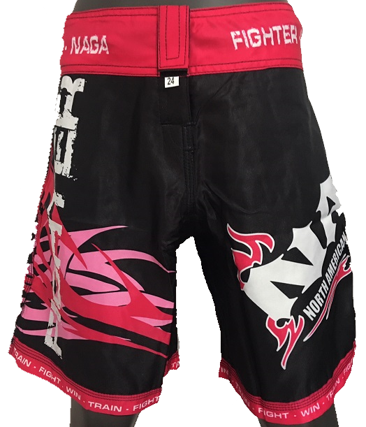 NAGA PINK TRIBAL BOARD SHORTS